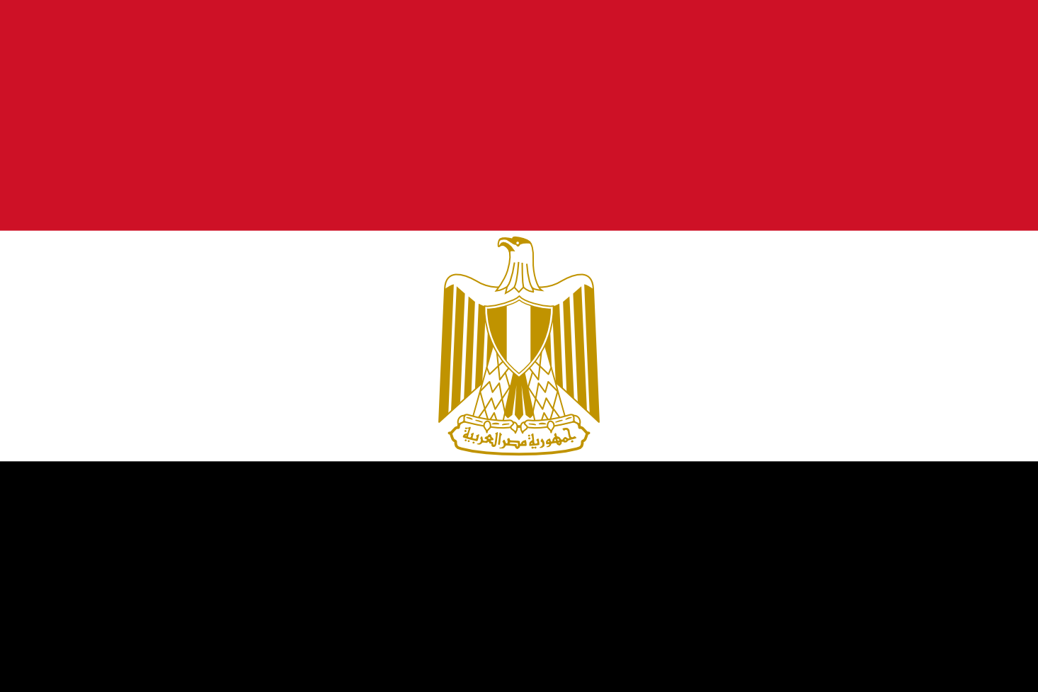 Imagem, bandeira do estado do estado da Egito - na resolucao de 1466x977 - África