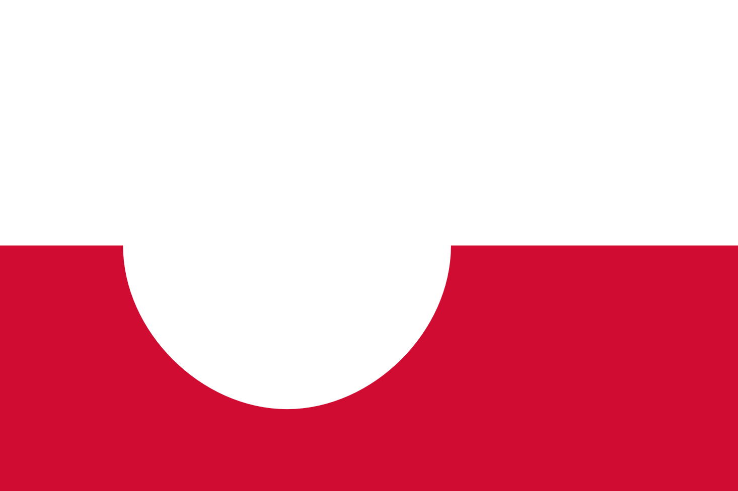 Imagem, bandeira do estado do estado da Groenlândia - na resolucao de 1466x977 - América do Norte