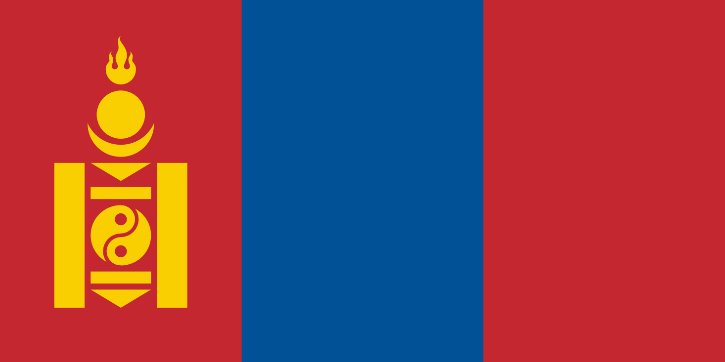 Imagem, bandeira do estado do estado da Mongólia - na resolucao de 1466x733 - Leste da Ásia