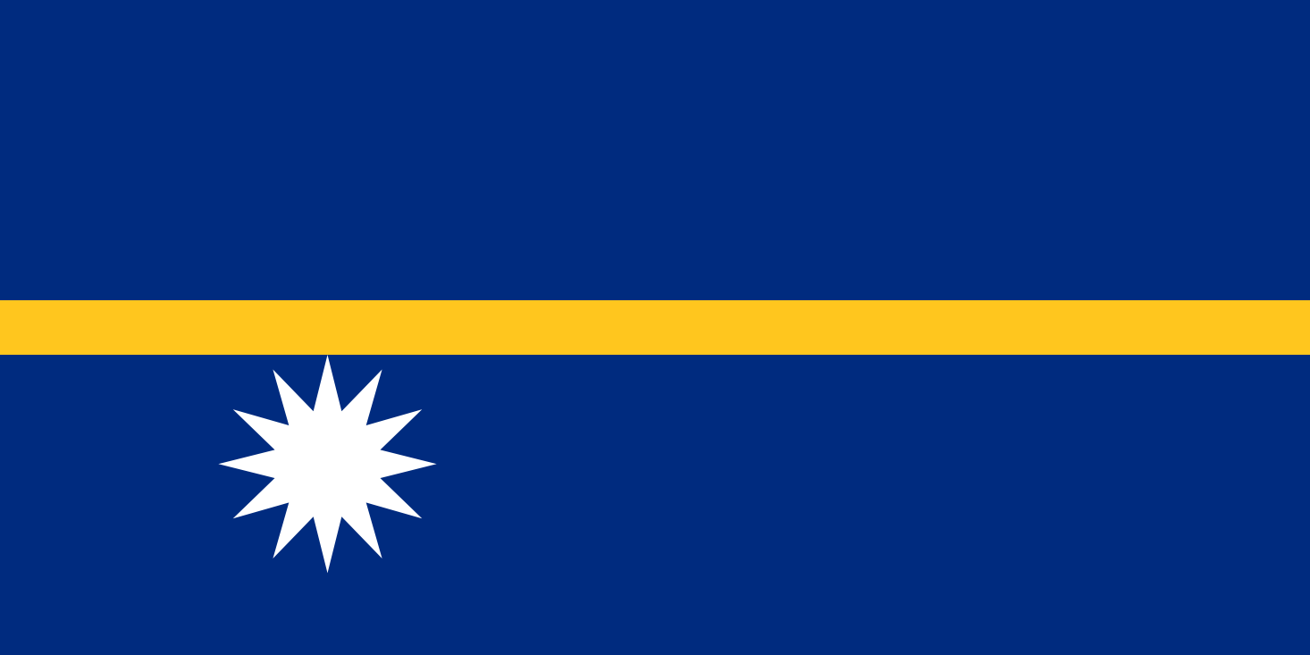 Imagem, bandeira do estado do estado da Nauru - na resolucao de 1466x733 - Oceania