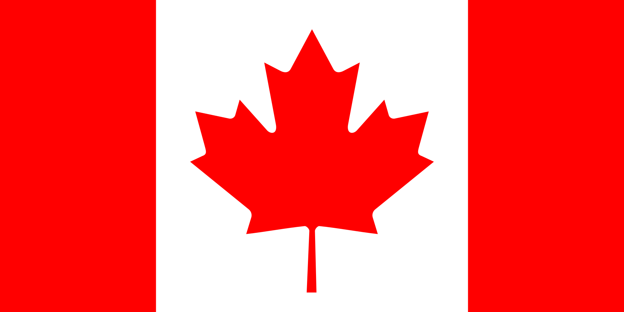 Imagem, bandeira do estado do estado da Canadá - na resolucao de 2010x1005 - América do Norte