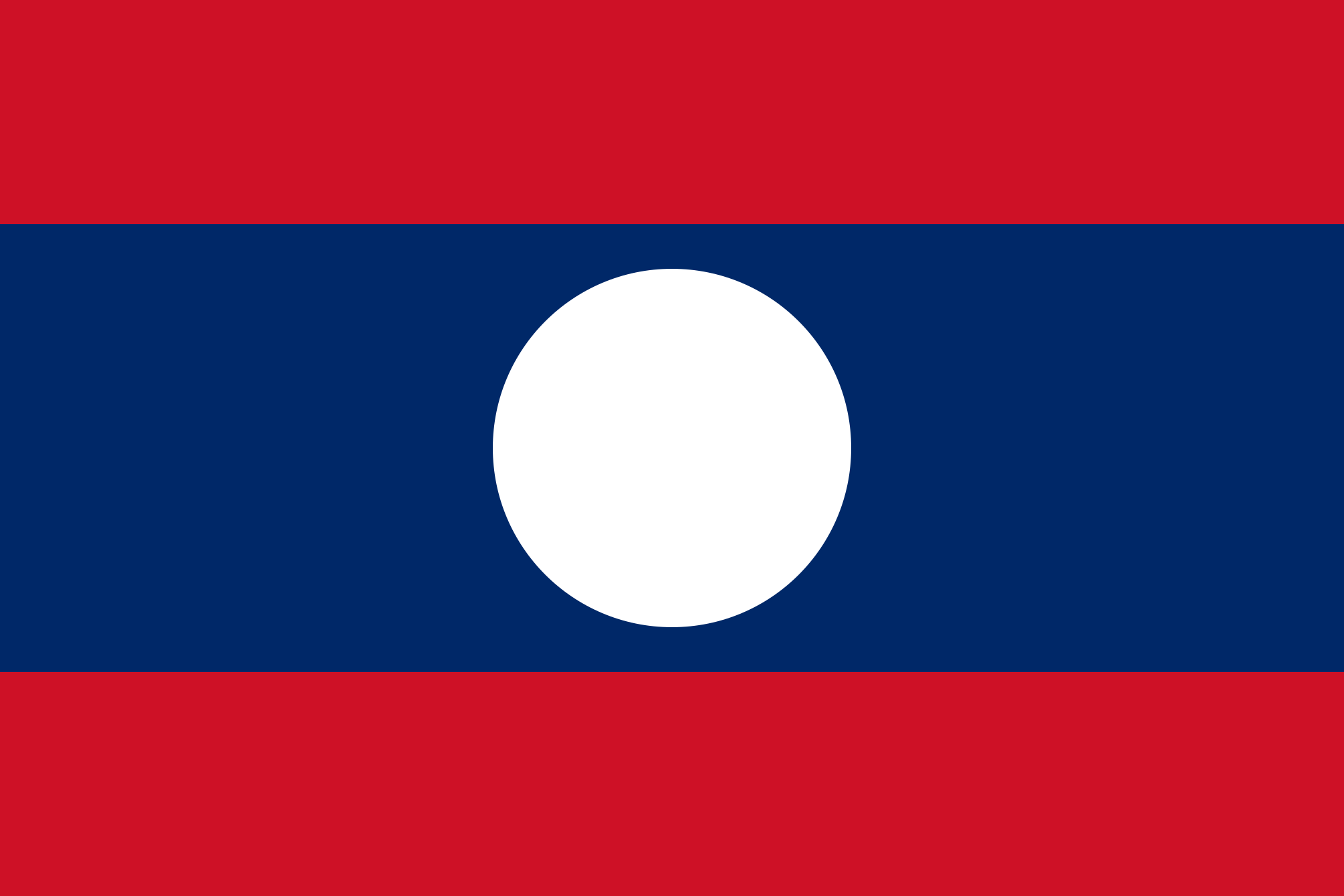 Imagem, bandeira do estado do estado da Laos - na resolucao de 2010x1340 - Leste da Ásia