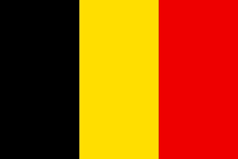 Imagem, bandeira do estado do estado da Bélgica - na resolucao de 829x553 - Europa