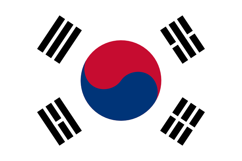 Imagem, bandeira do estado do estado da Coreia do Sul - na resolucao de 829x553 - Leste da Ásia
