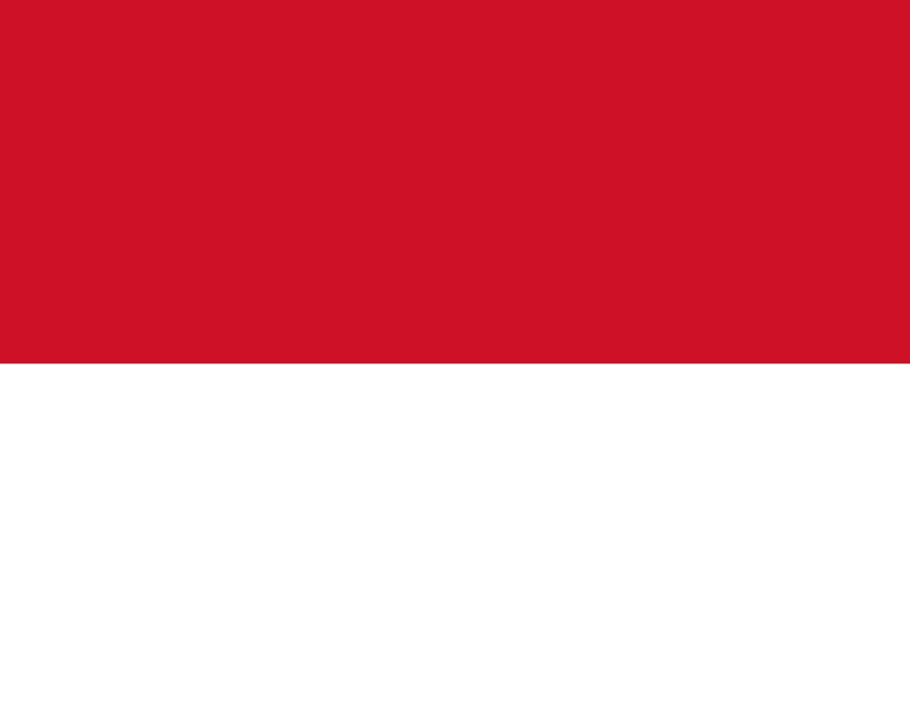 Imagem, bandeira do estado do estado da Mônaco - na resolucao de 829x663 - Europa