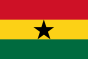 Bandeira de Gana | Vlajky.org