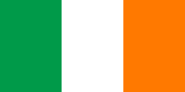 Bandeira da Irlanda | Vlajky.org