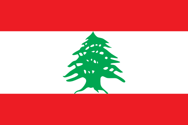 Bandeira do Líbano | Vlajky.org