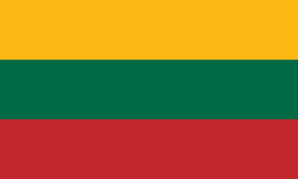 Bandeira da Lituânia | Vlajky.org