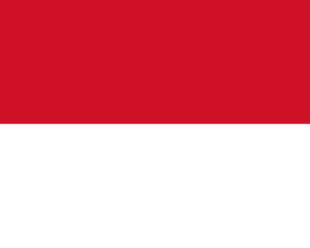 Bandeira de Monaco | Vlajky.org