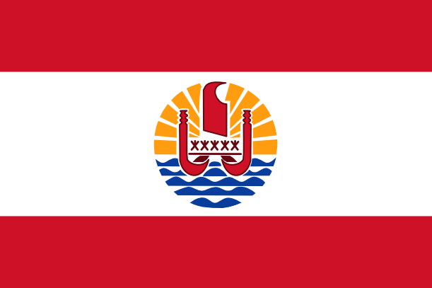 Bandeira da Polinésia Francesa | Vlajky.org