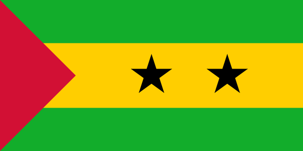 Bandeira de Sao Tomé e Príncipe | Vlajky.org