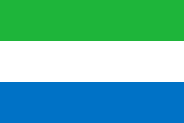 Bandeira da Serra Leoa | Vlajky.org